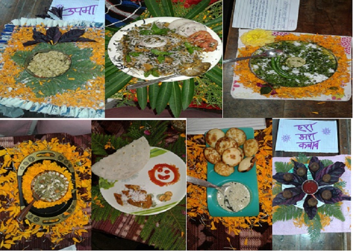 Rangoli and cookery compitition